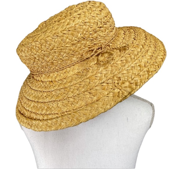 Helen Kaminski Classic 5 Raffia Hat OSFM - Picture 8 of 10